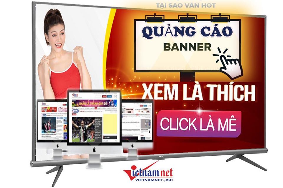 Quảng cáo banner trên báo VietNamNet